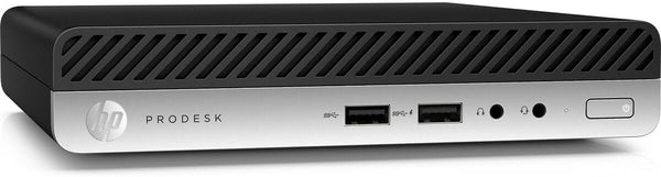 HP ProDesk 405 G4 Desktop Mini - Ryzen 5 PRO 2400GE - 256GB SSD - 8GB DDR4