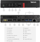 Lenovo ThinkCentre M75q-1 - Ryzen 5 PRO 3400GE - 16 GB - 1024 GB SSD